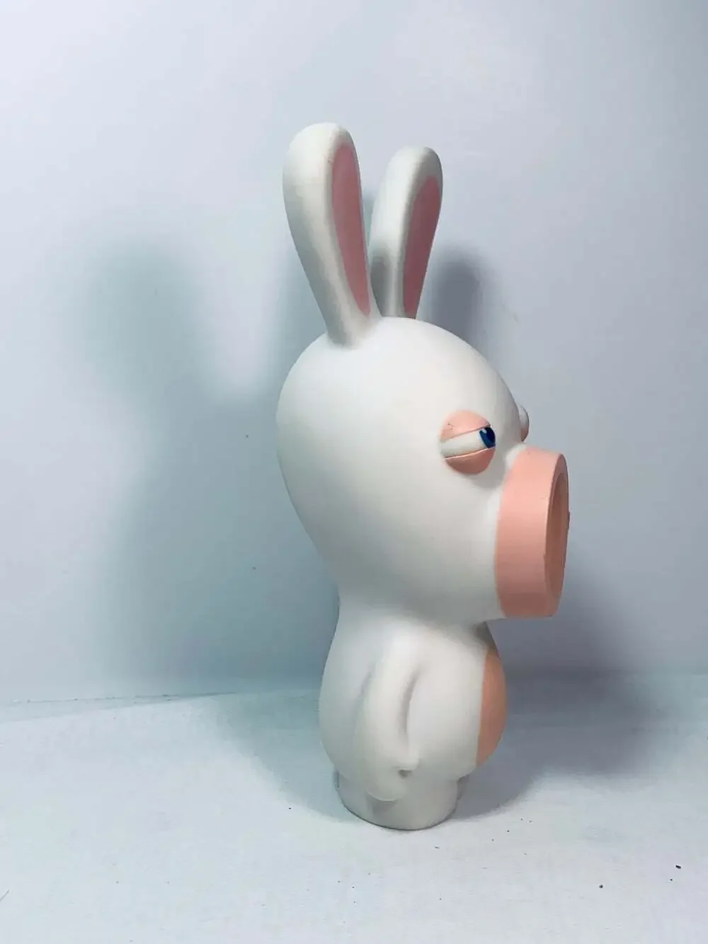 Rare HTF Raving Rabbids ball popping rubber toy